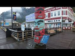 Juneau Walk to Town.  Walk along the pier walk from the cruise ship.  NEAT! - Juneau Alaska - ECTV