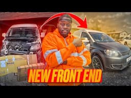 DAZZA SWAP CADDY: Can My £300 VW Caddy Pass MOT After this Epic Transformation? Part 2