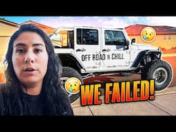 We FAILED! Our Jeep Wrangler JKU build didn’t go as planned!