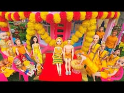 Barbie Doll All Day Routine In Indian Village/Sita Ki Kahani Part-347/Barbie Doll Bedtime Story||