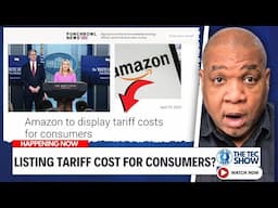 BREAKING: After White House rebuke Tariff On Product Listing, Amazon Responds