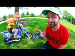 I'm Proud Of My Son For Dirt Biking.
