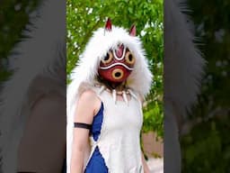 PRINCESS MONONOKE cosplay! Studio Ghibli #shorts