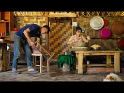 Making Traditional Tofu, Preparing Rustic Dishes, Family Farm