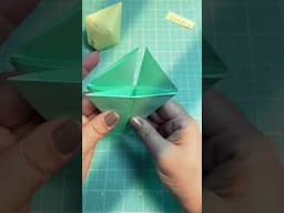 Balão Origami Dobradura #alinnemarques #origami #dobradura #origamifacil #festajunina #alinnesworld