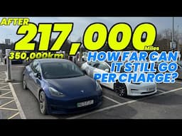 Is a HIGH MILEAGE EV still any good at LONG DISTANCES? | Real-world range test after 217,000 miles