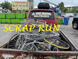 Scrapping My Bicycle Wheels With Scrap Run