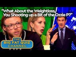 Katherine Ryan Defends Ozempic Allegations Aimed At Jimmy Carr | Big Fat Quiz Of The Year 2024