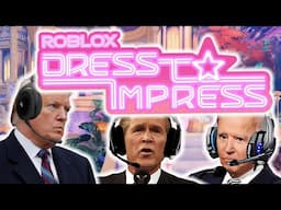 US Presidents Play Roblox Dress To Impress