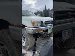 Toyota pickup saved from the junkyard.