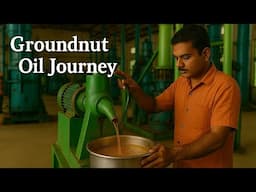 Groundnut Oil ऐसे निकलता है फैक्ट्री में – पूरी ऑटोमैटिक प्रोसेस देखिए | Oil Mill in Gujarat