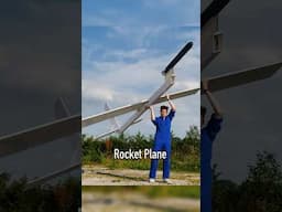 I made an RC rocket plane (biggest ever!) 🚀