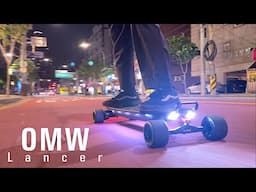 #278 OMW Lancer Wide Deck Electric Longboards - It's the best value board now! [pre-order $699]