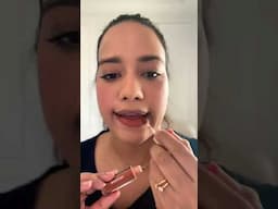 Trying the shade ‘brew’ from Mrucha Beauty! ☕️