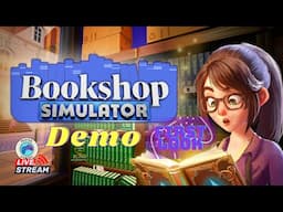 🔴 [LIVE] Bookshop Simulator Demo by @Blep_Games