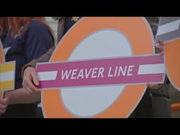 ITV News London/BBC London: London Overground rebrands their railway lines - 28.11.2024