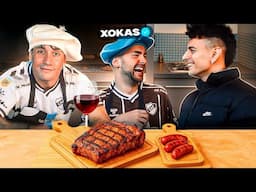 COCINANDO UN ASADO ARGENTINO CON EL XOCAS