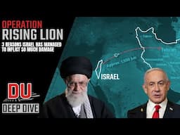 How Israel managed to inflict so much damage on Iran with Operation Rising Lion?