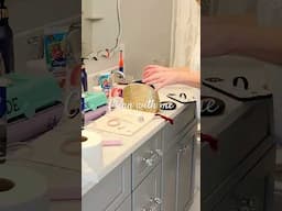 Quick clean and tidy of the kid’s bathroom 🧼