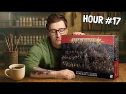 I painted a Warhammer army in 24h straight AGAIN - and won best in show?!