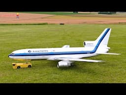 Eastern Lockheed L-1011 Tristar RC Airliner (with RC Tug\Tractor) | Airliner Meeting 2024