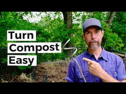 The Easiest Way To Turn Your Compost Pile