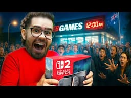 Fui o PRIMEIRO BRASILEIRO do MUNDO a pegar o Switch 2! (Vlog na Austrália)