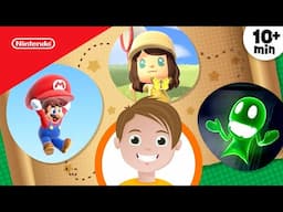 Nintendo Game Scavenger Hunt For Kids 😎 Camping Themed ⛺ | Play Nintendo