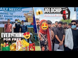 We opened a Free Stall at Islamic University😍 Jolo chip challenge with students🥵 |Business Fest 2025