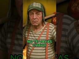 El CHAVO se DESPIDE de la VECINDAD... NO TE VAYAS CHAVO #shorts #momentocreepy