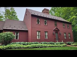 Gorgeous Home Tour! Colonial Antiques Saltbox How to Decorate Elegantly with Primitives