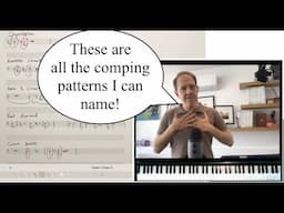 All of the Comping Patterns I Know Names For
