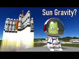 Can You Get Into Space With Sun Gravity in Kerbal Space Program?