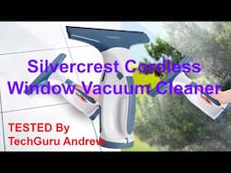 Silvercrest Cordless Window Vacuum Cleaner SFR 3,7 D7