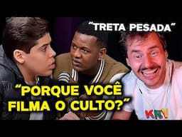 PASTOR MIRIM É CONFRONTADO E O PAU QUEBRA EM PODCAST
