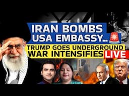 IRAN BOMBS USA EMBASSY...🚨 TRUMP GOES UNDERGROUND, WAR INTENSIFIES #manjariagrawal | CWSJ- 2191