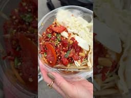Possibly the spiciest papaya salad I’ve ever had
