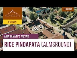 Vesak at Amaravati 2025 | Drone's view