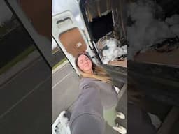SPRINTER VAN CURSE!!👀🫣 #vanbuild #sprintervanbuild