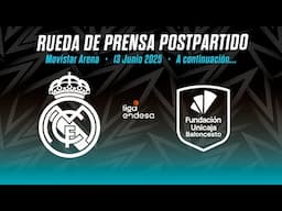 Post-game Press Conference | Real Madrid - Unicaja Málaga | 2º partido de semifinales