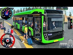 Real Uphill Bus Drive Simulator 3D - Offroad Coach Bus Driving 2025 - Android GamePlay