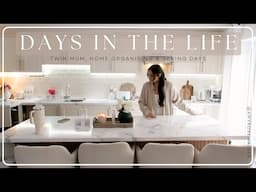 DAYS IN MY LIFE | Twin mum, Home Organising + Spring Days