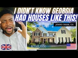 Brit Reacts To A BREATH-TAKING HOUSE IN GEORGIA!