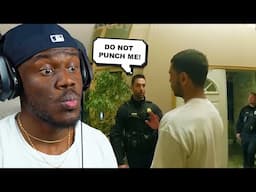 STRANGEST BODYCAM FOOTAGE, MAN PUNCHES COP IN FRONT OF FAMILY