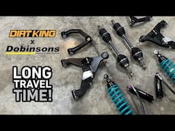 Time for LONG TRAVEL! Dobinsons x Dirt King - Unboxing, Features, & Why