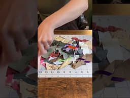 How I turn scrap fabric into stuffing