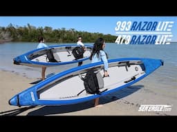 New Sea Eagle Razorlite Inflatable Kayak - The Ultralight 393RL & 473RL Performance kayaks