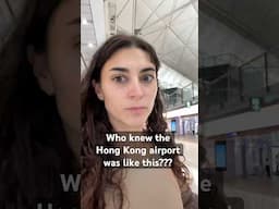 I am majorly struggling 😅 #hongkong #airport #traveler