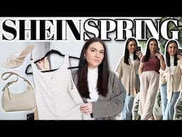 SHEIN SPRING HAUL 2025 ! Spring & Summer Wardrobe + Outfit ideas !!