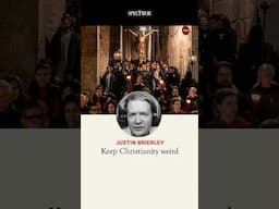 'Keep Christianity weird': why secular culture isn't interesting anymore